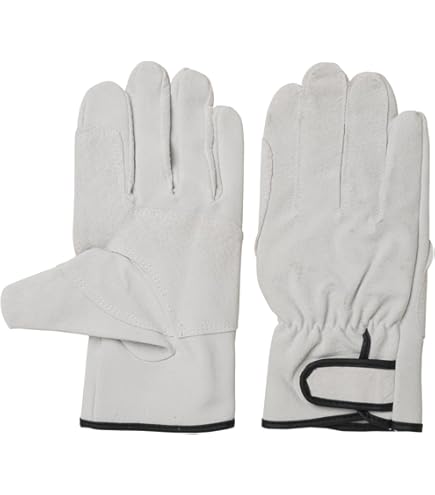 Amazon | TRUSCO(トラスコ) マジック式手袋 豚本革製 Mサイズ JK-717-M